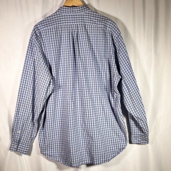 Ralph Lauren Blake Button Down Shirt Mens XL Plaid Check Preppy Office Classic - Picture 2 of 6